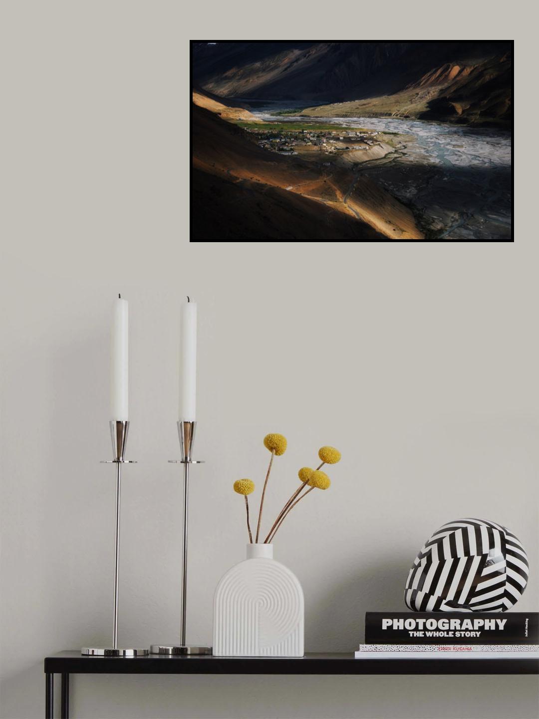 kaza town Poster och Canvastavla
