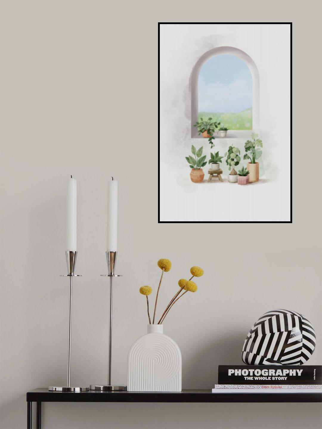 Vintage Plants Poster och Canvastavla