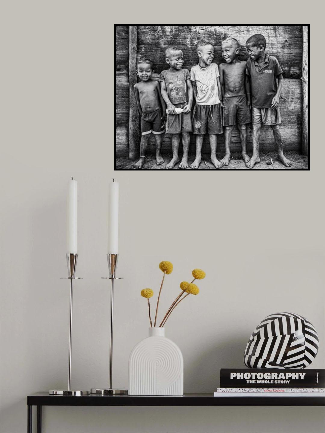 Smiling souls Poster och Canvastavla