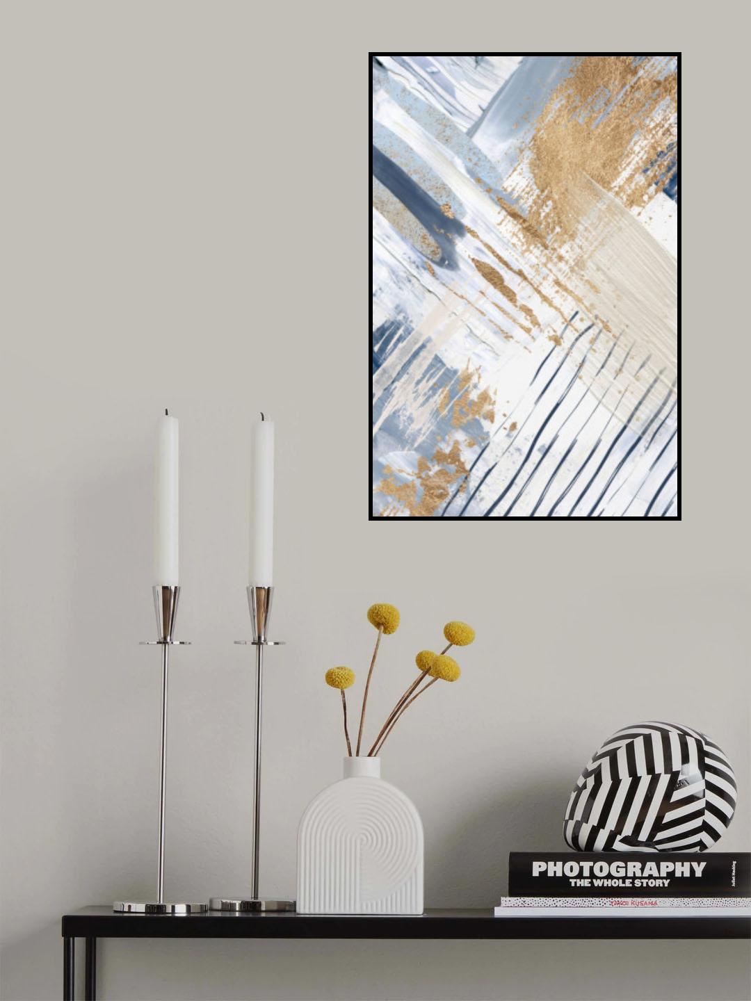 Serenity in Blue-2 Poster och Canvastavla