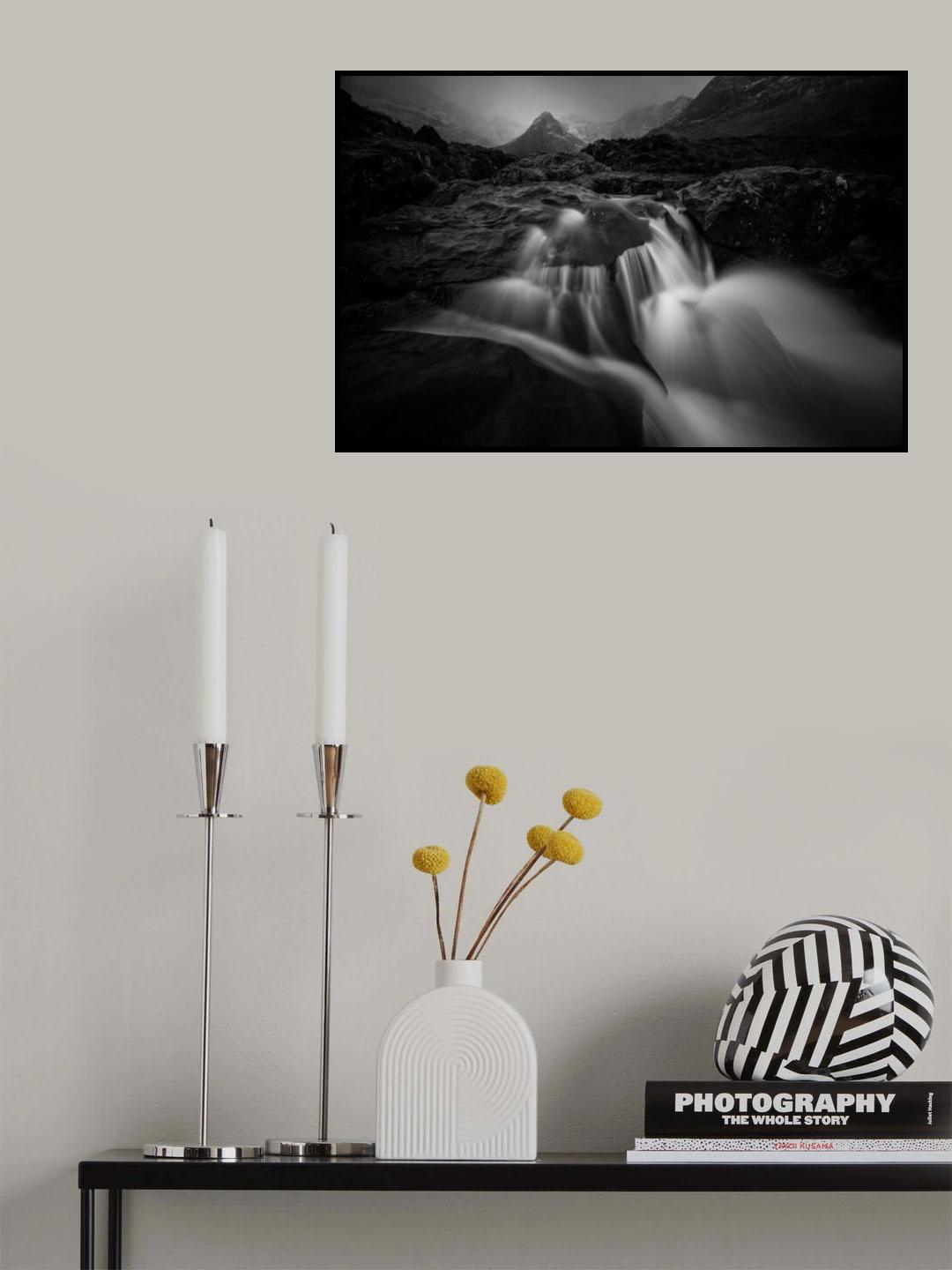 Fairy waterfalls Poster och Canvastavla