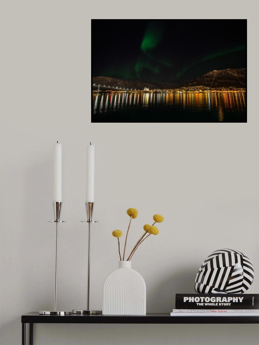 Tromsö City Poster och Canvastavla