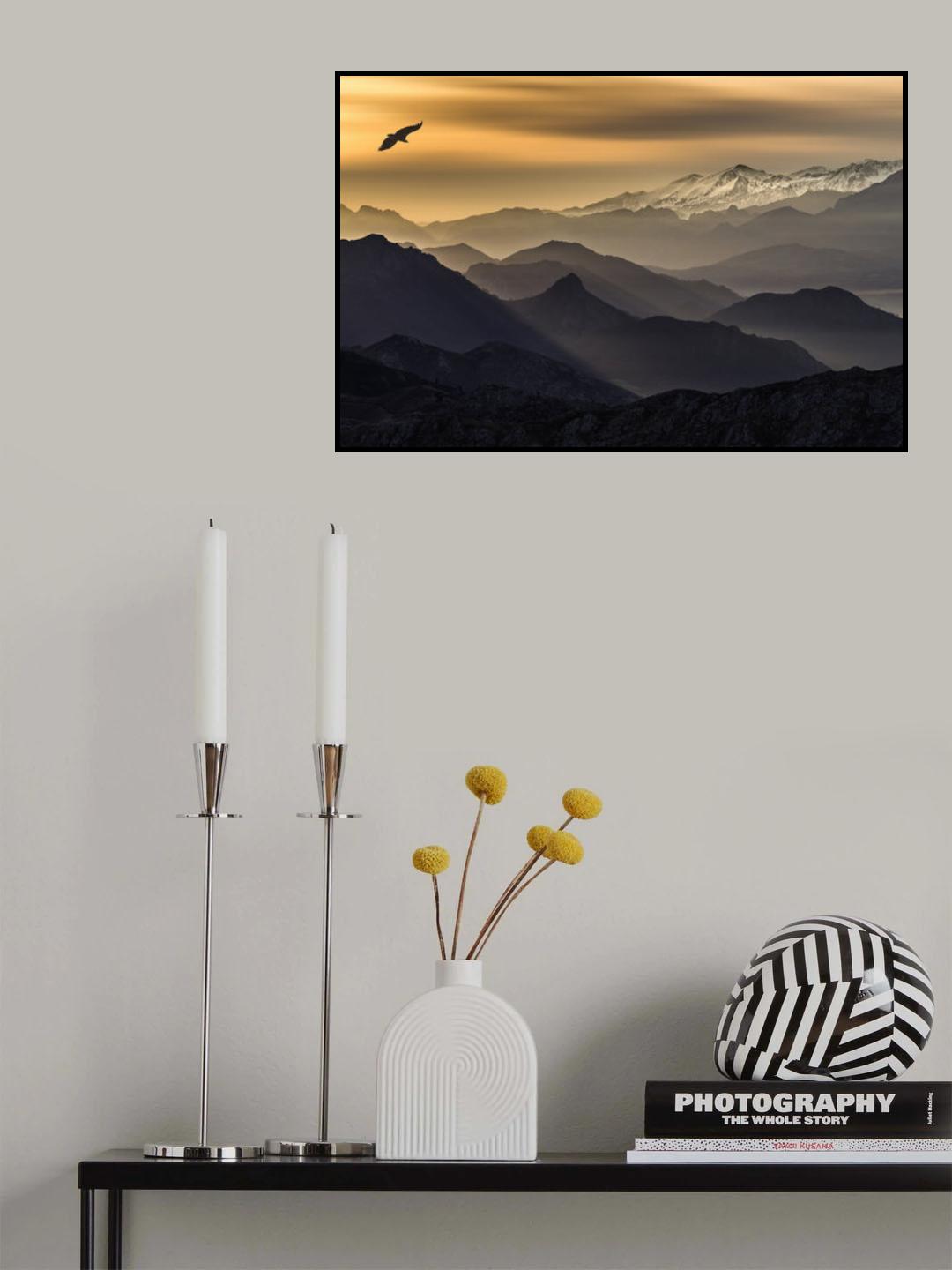 Layers Poster och Canvastavla