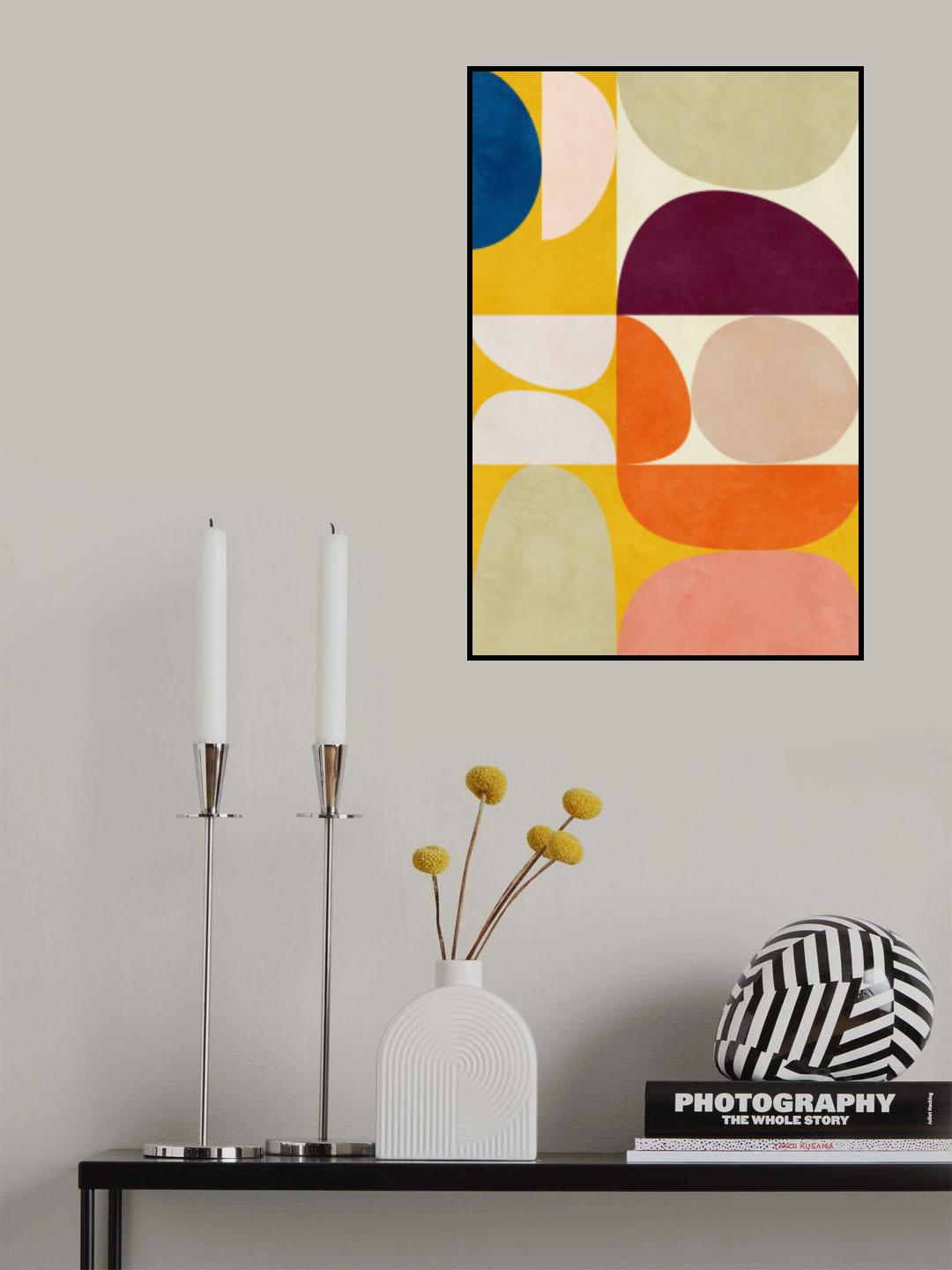 Vivid Bauhaus2 Poster och Canvastavla