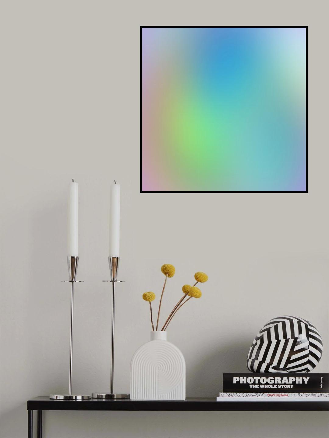 Smooth Gradient Backgrounds 7 Poster och Canvastavla