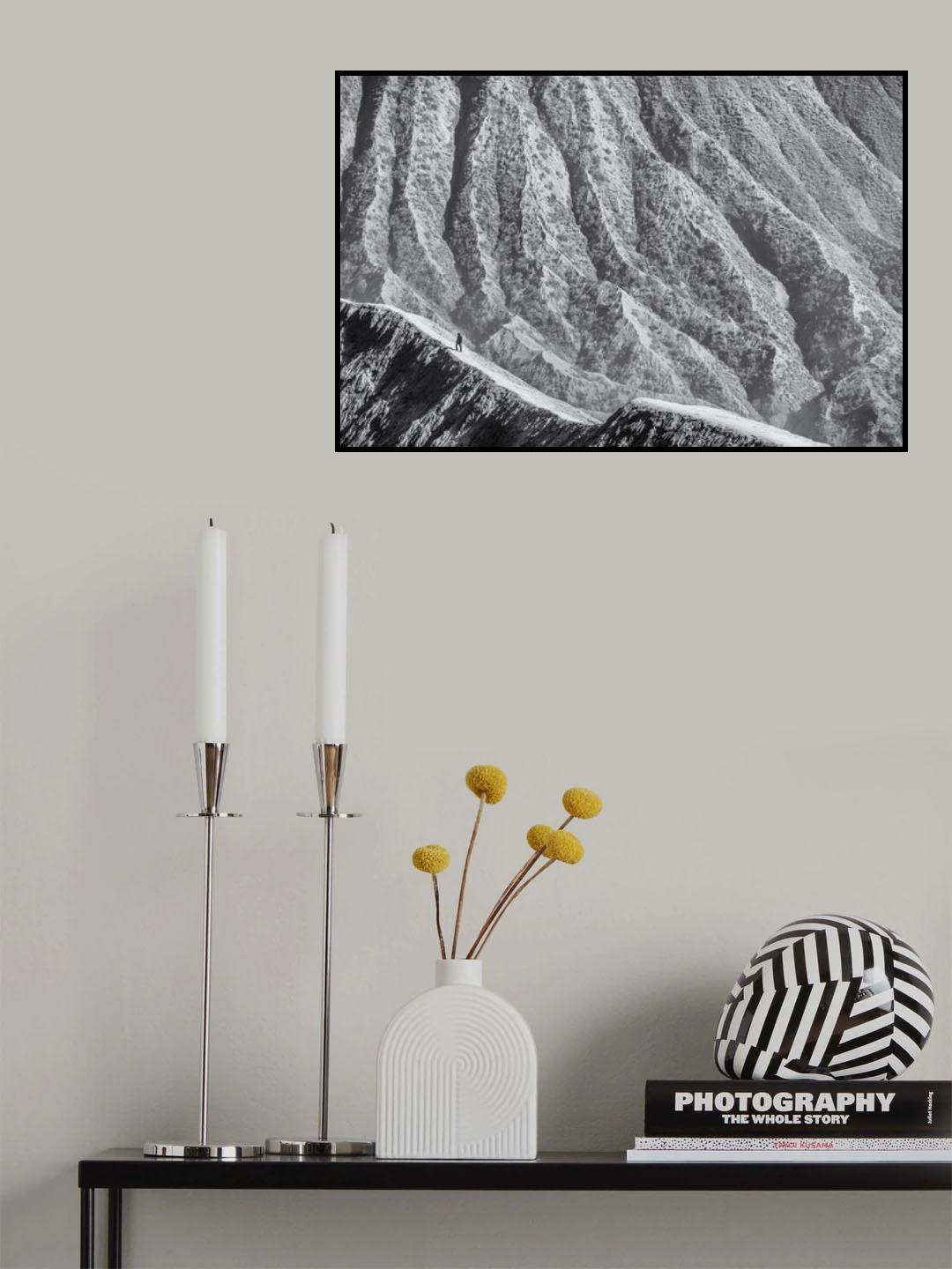 On the edge of Bromo Poster och Canvastavla