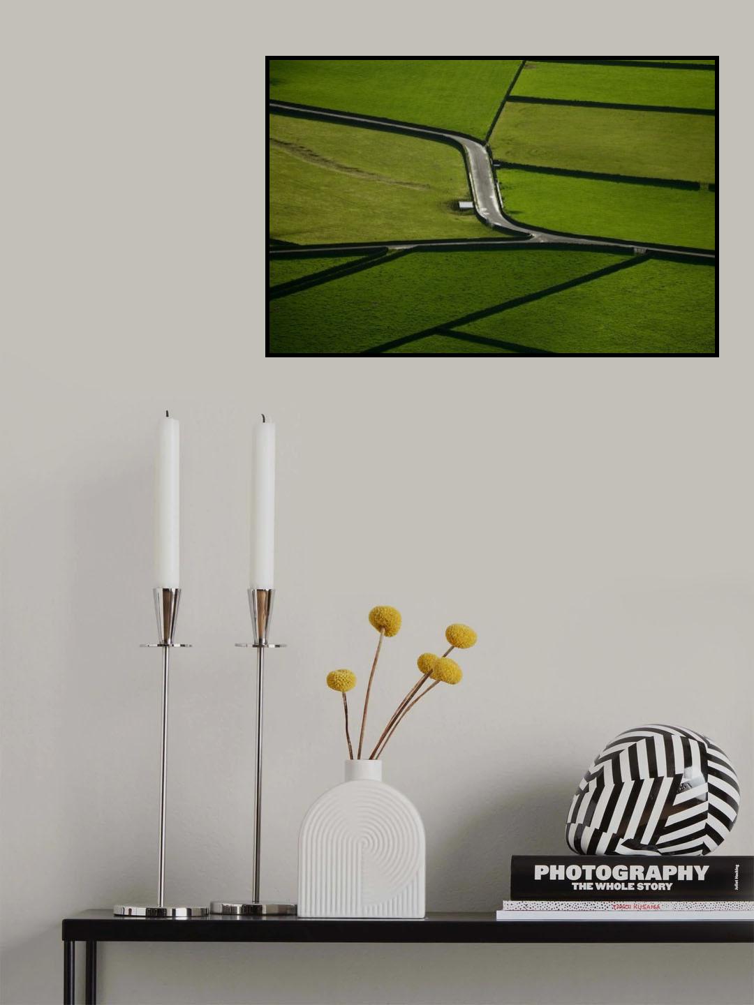 Green Poster och Canvastavla