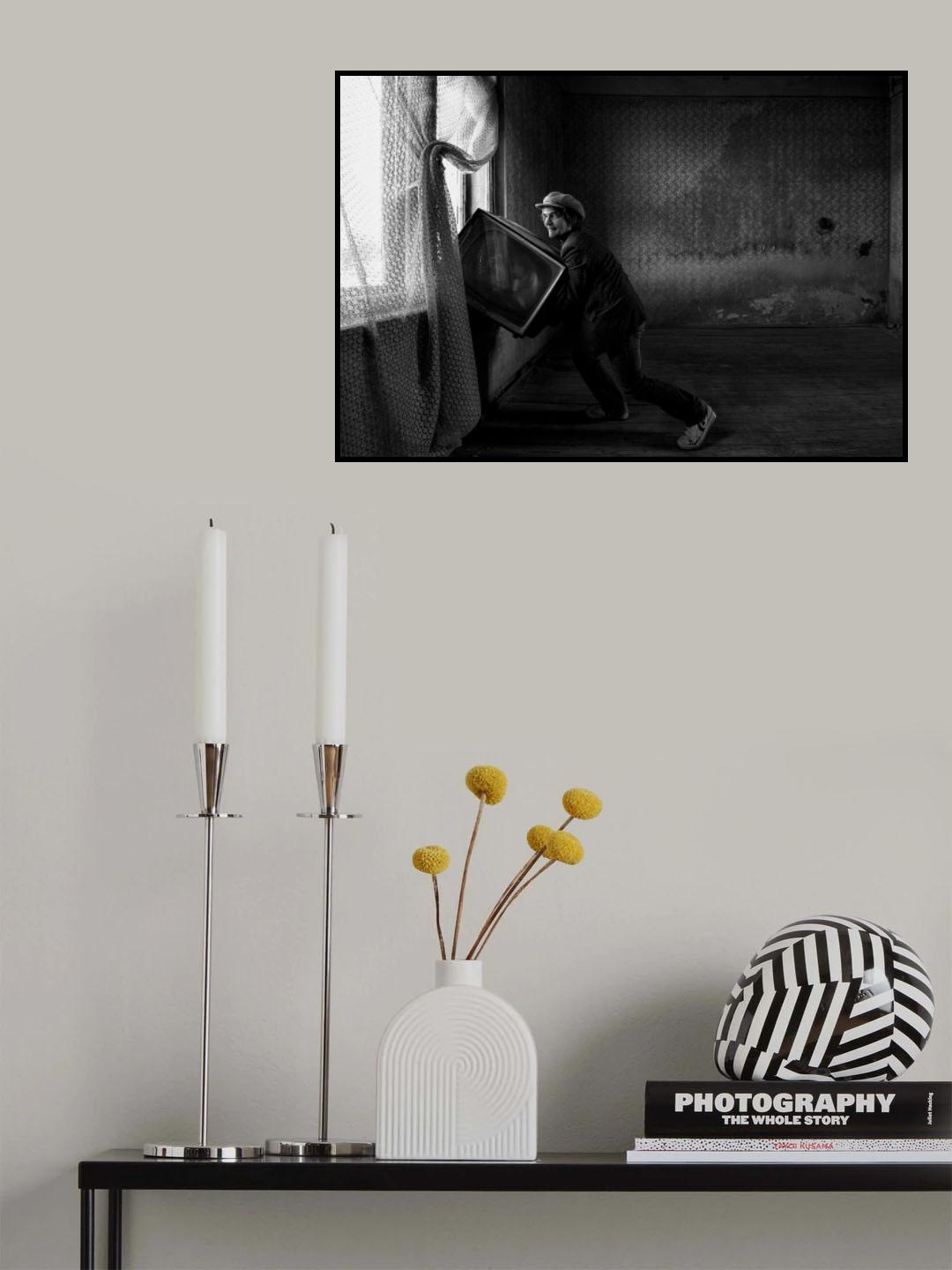 I hate the TV Poster och Canvastavla