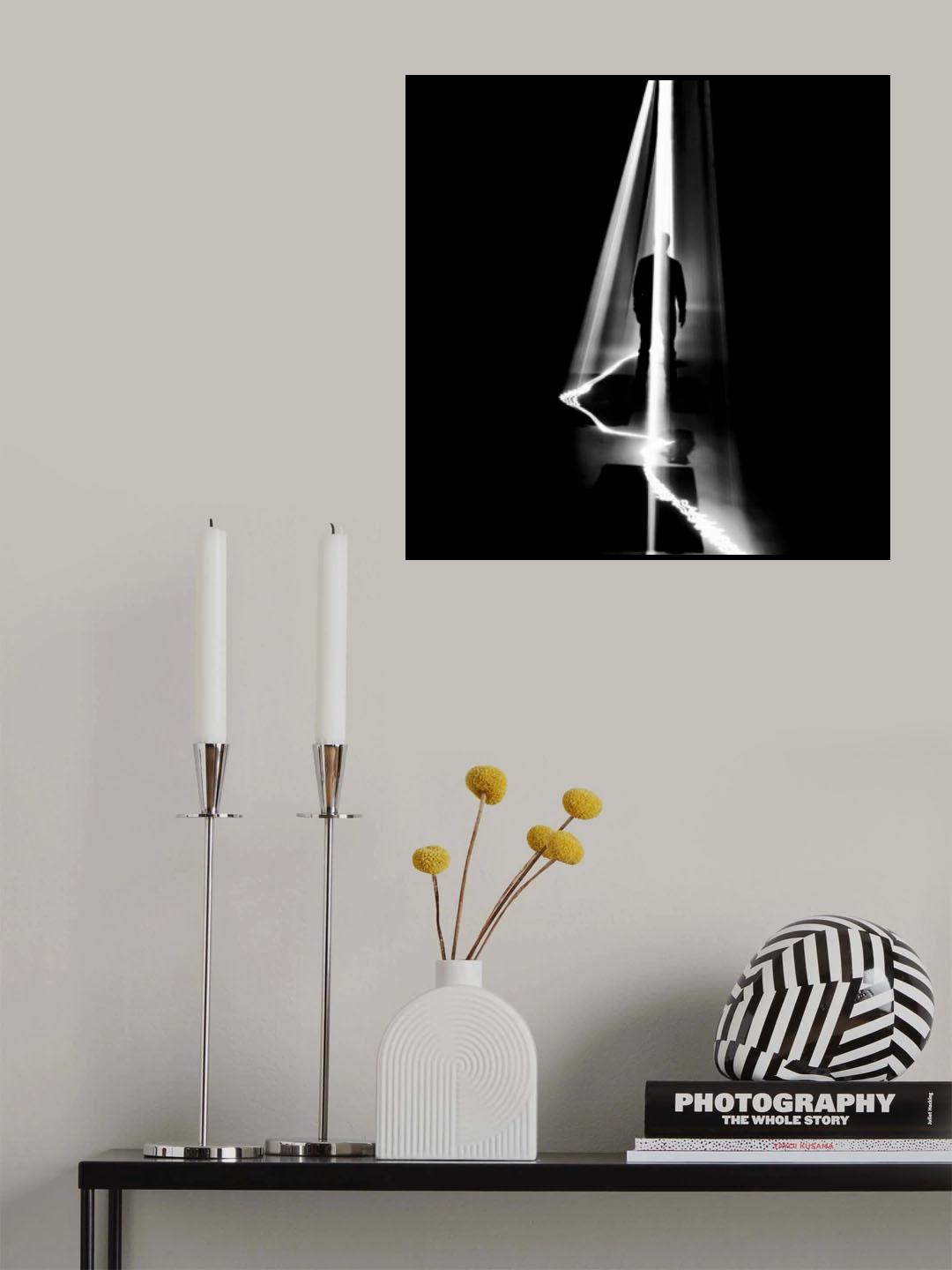 Follow the Light Poster och Canvastavla