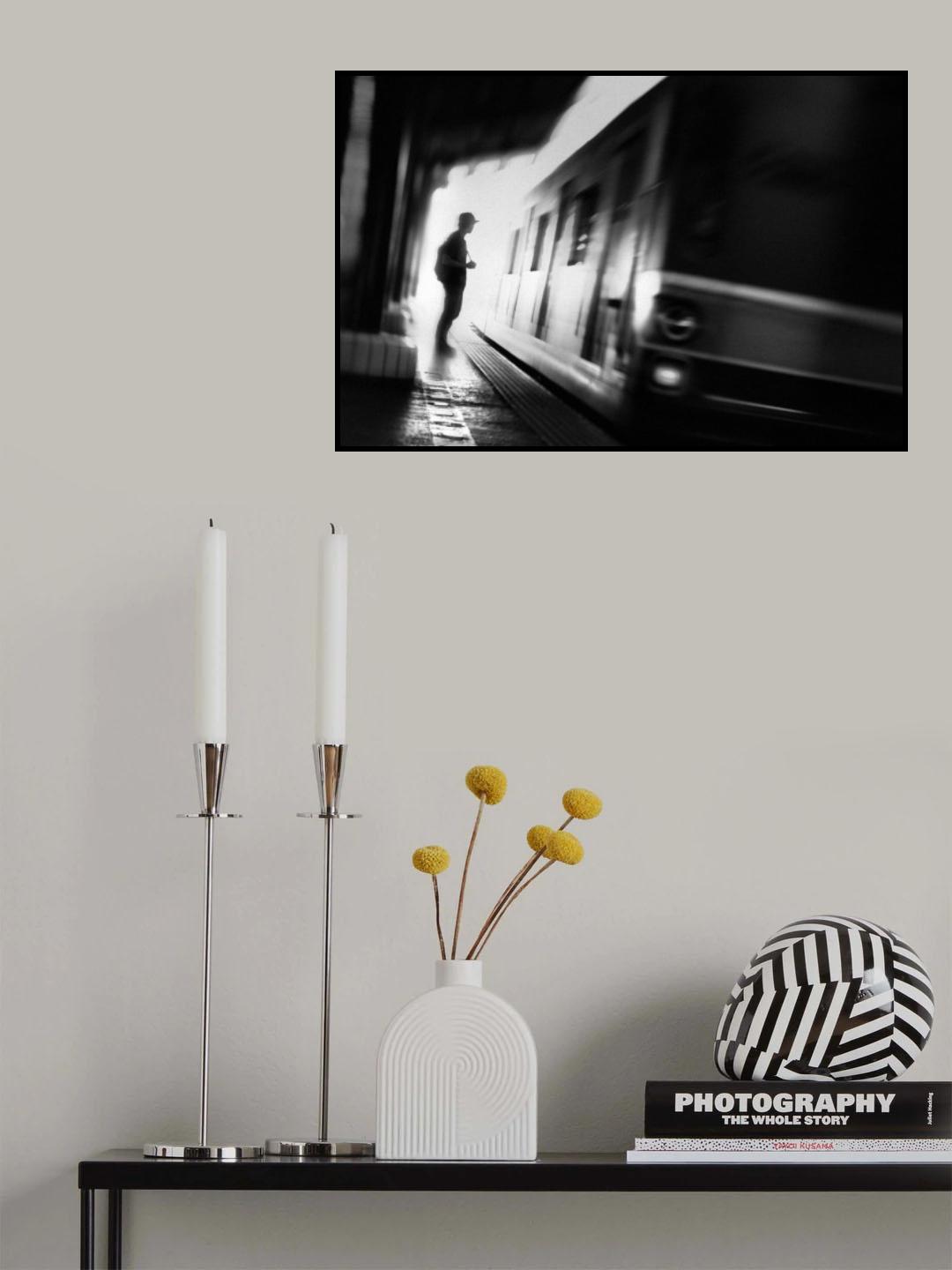 at the station series: 1/5. the diparture Poster och Canvastavla