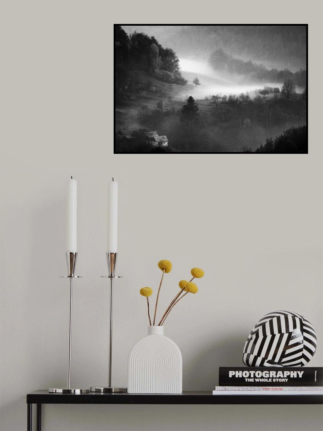 Mysterious dawn Poster och Canvastavla