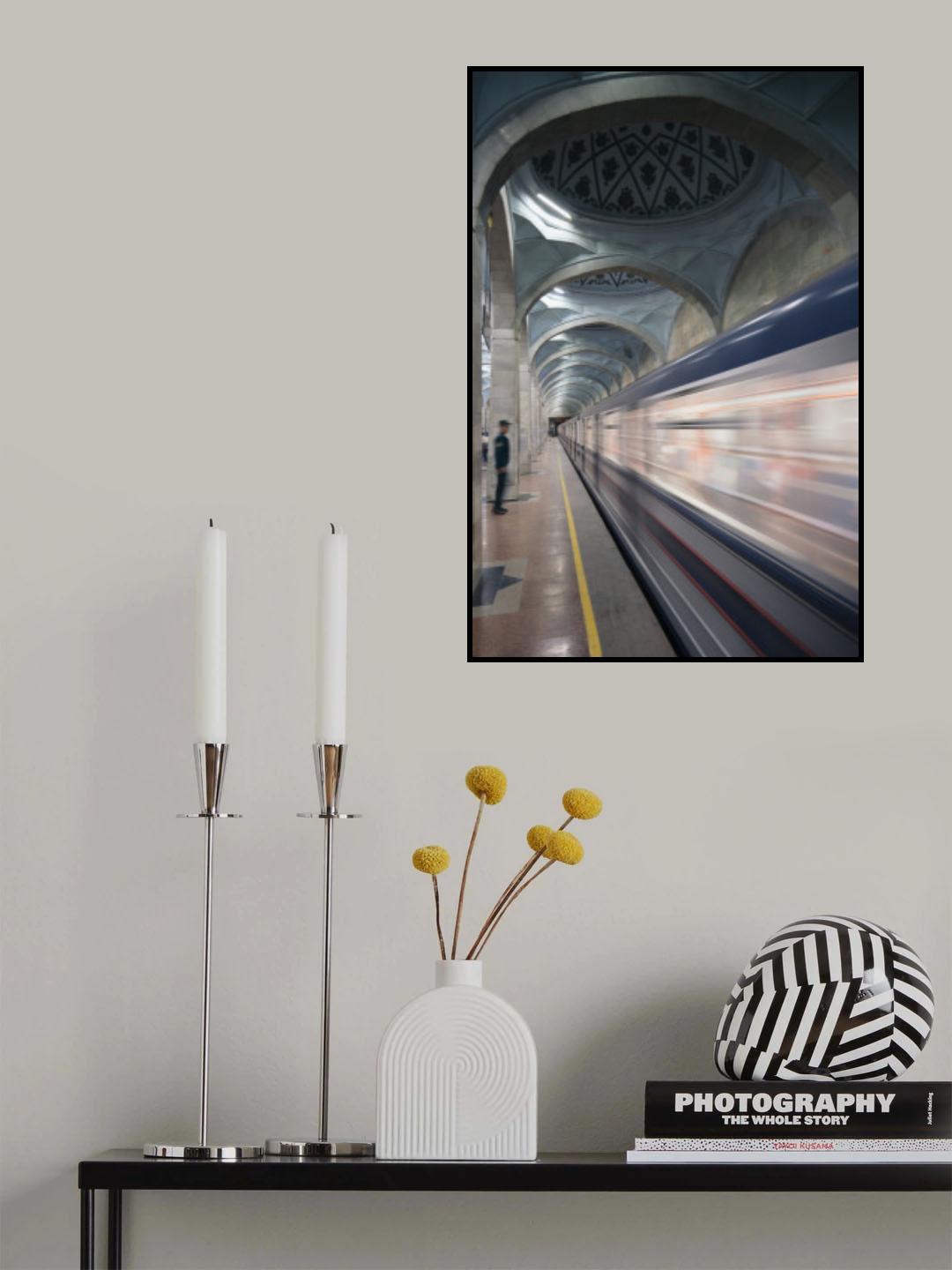 Metro Tashkent Poster och Canvastavla