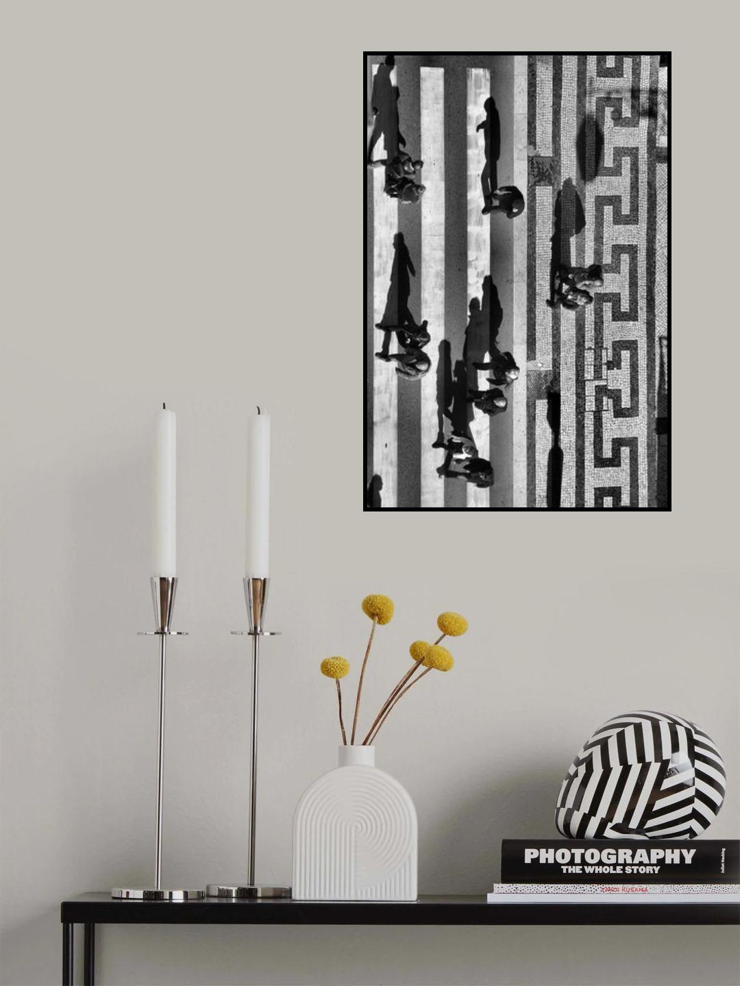 Shadows Crossing Poster och Canvastavla