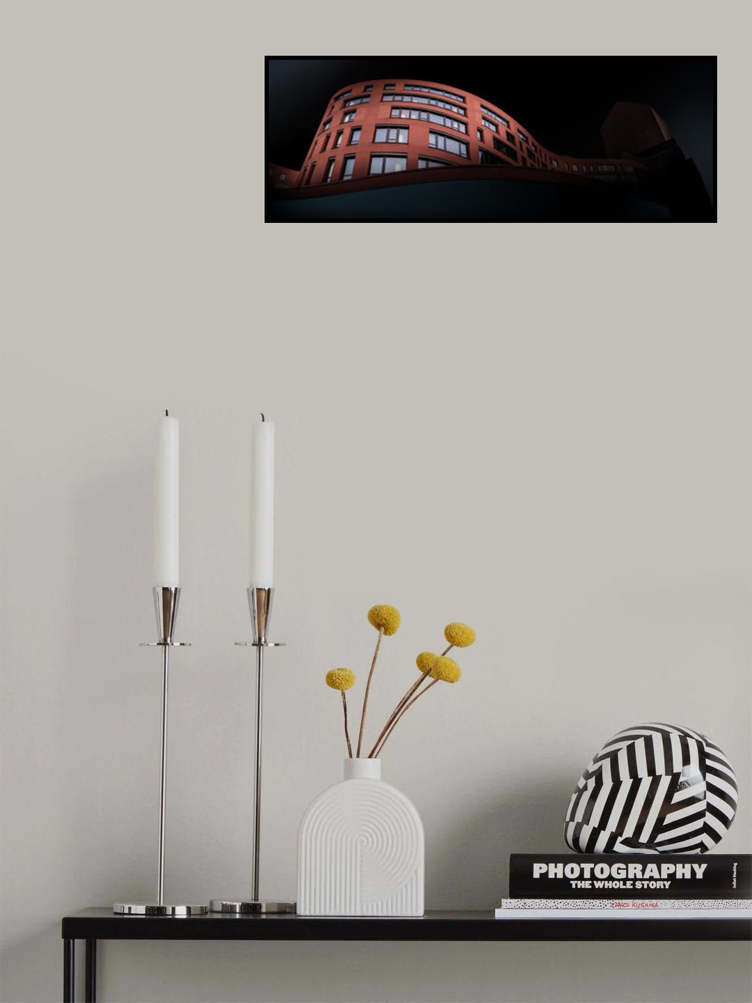 ... curve Poster och Canvastavla