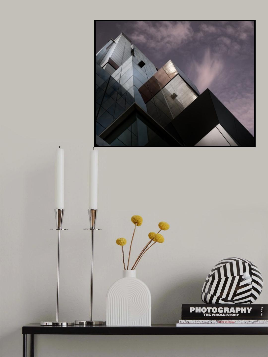 Cubic Reflection. Poster och Canvastavla