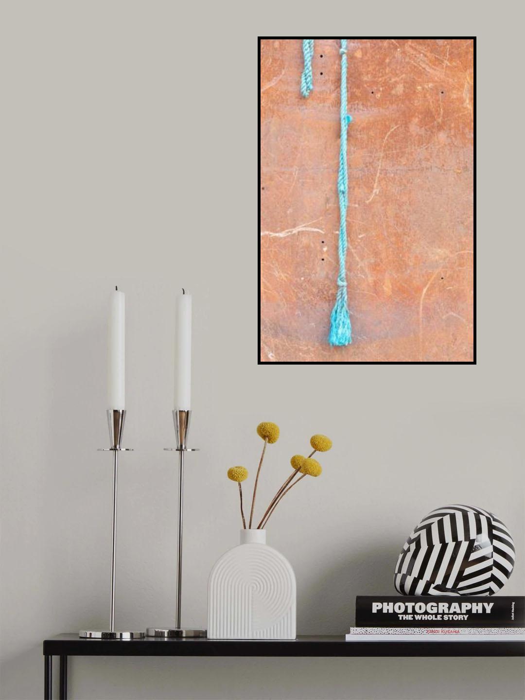 Wall and string Poster och Canvastavla