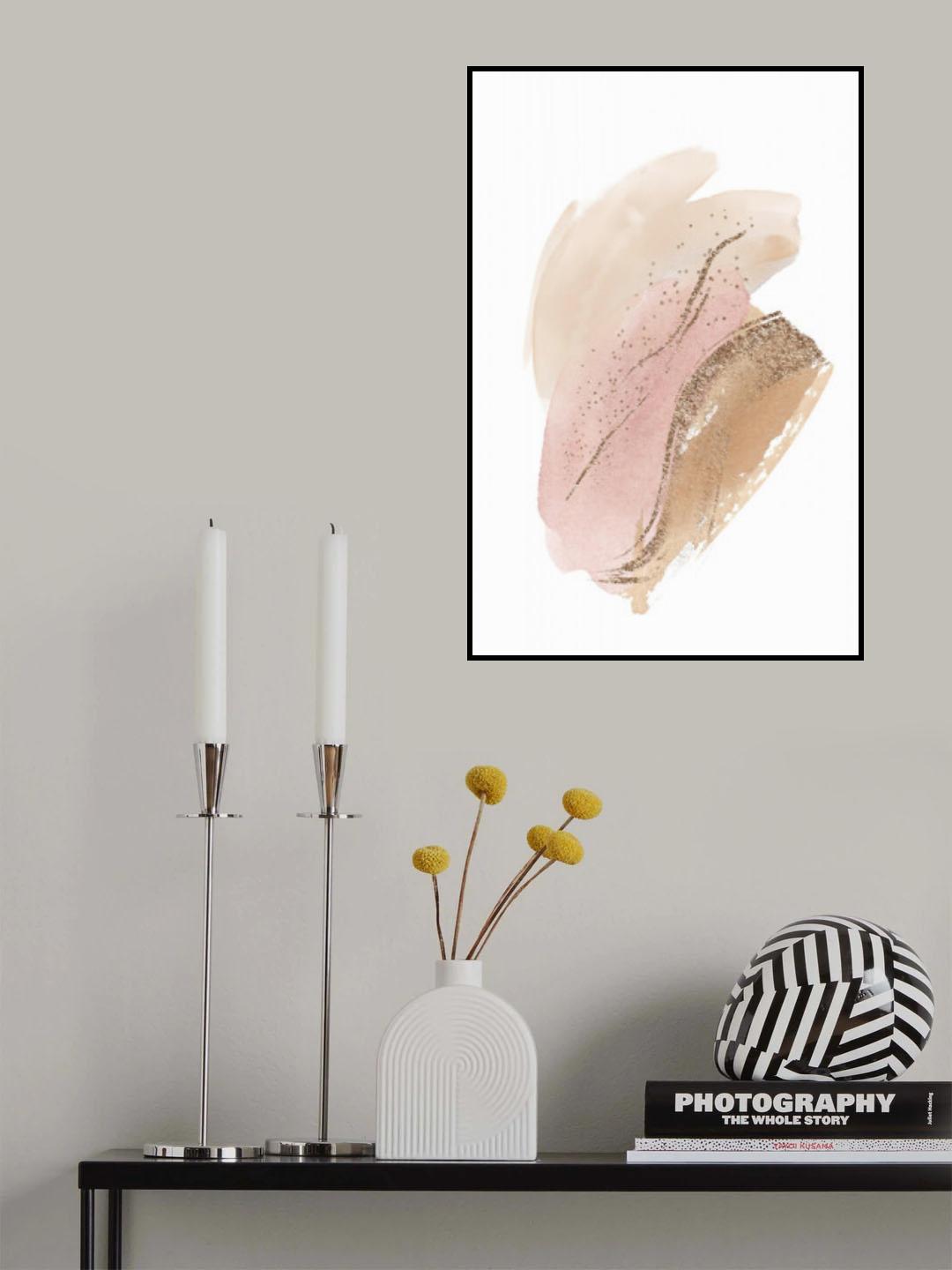 Aesthetic Pink 2 Poster och Canvastavla