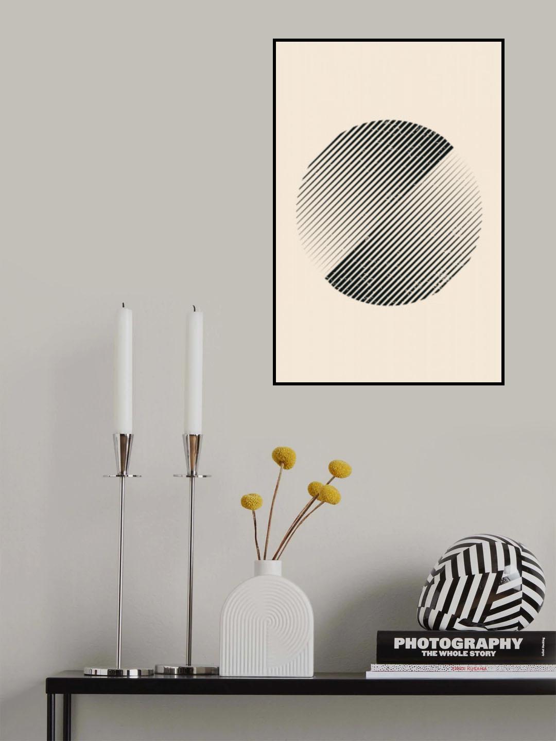 Boho Minimal Shapes #3 Poster och Canvastavla