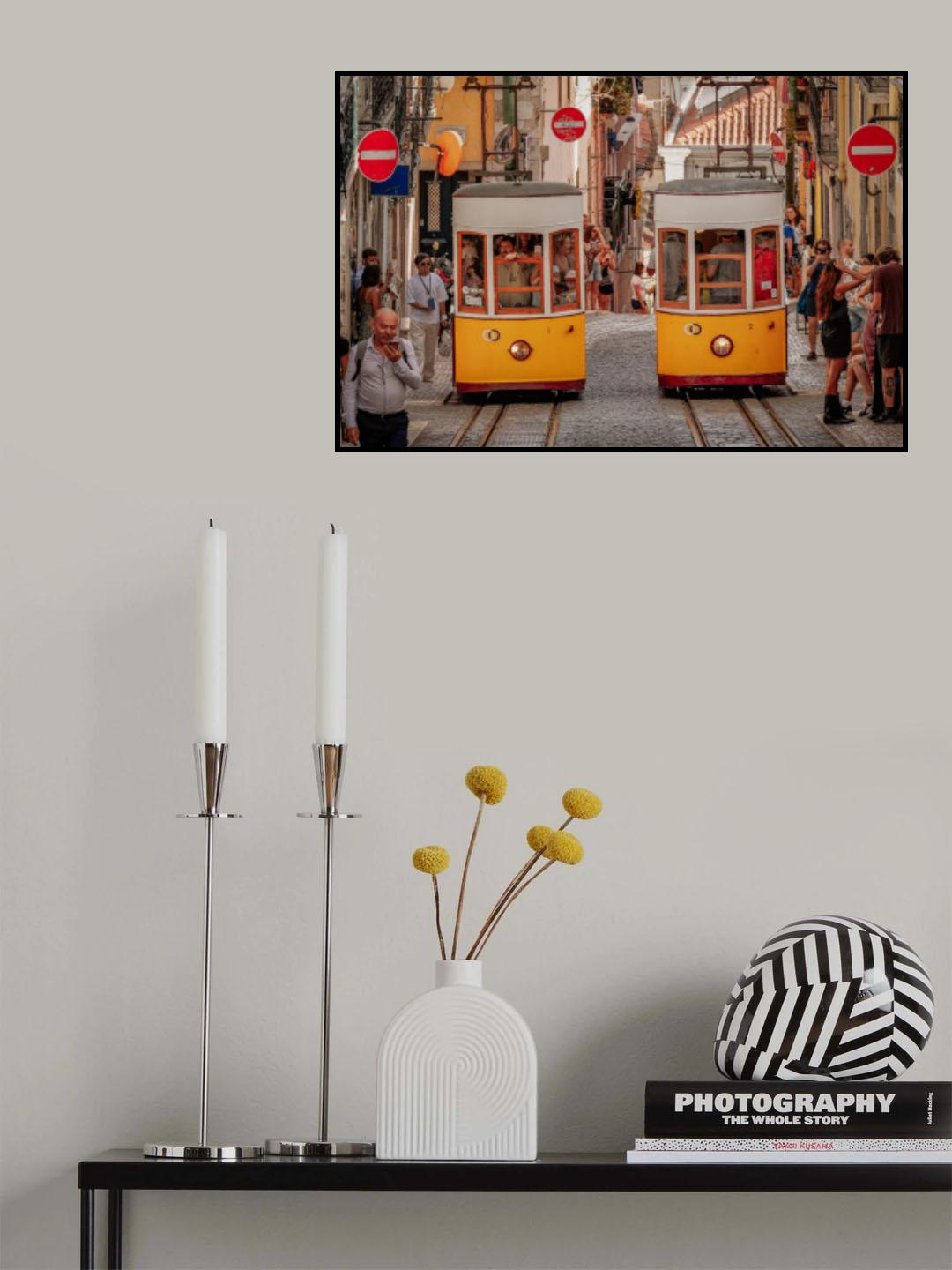 Trams Poster och Canvastavla