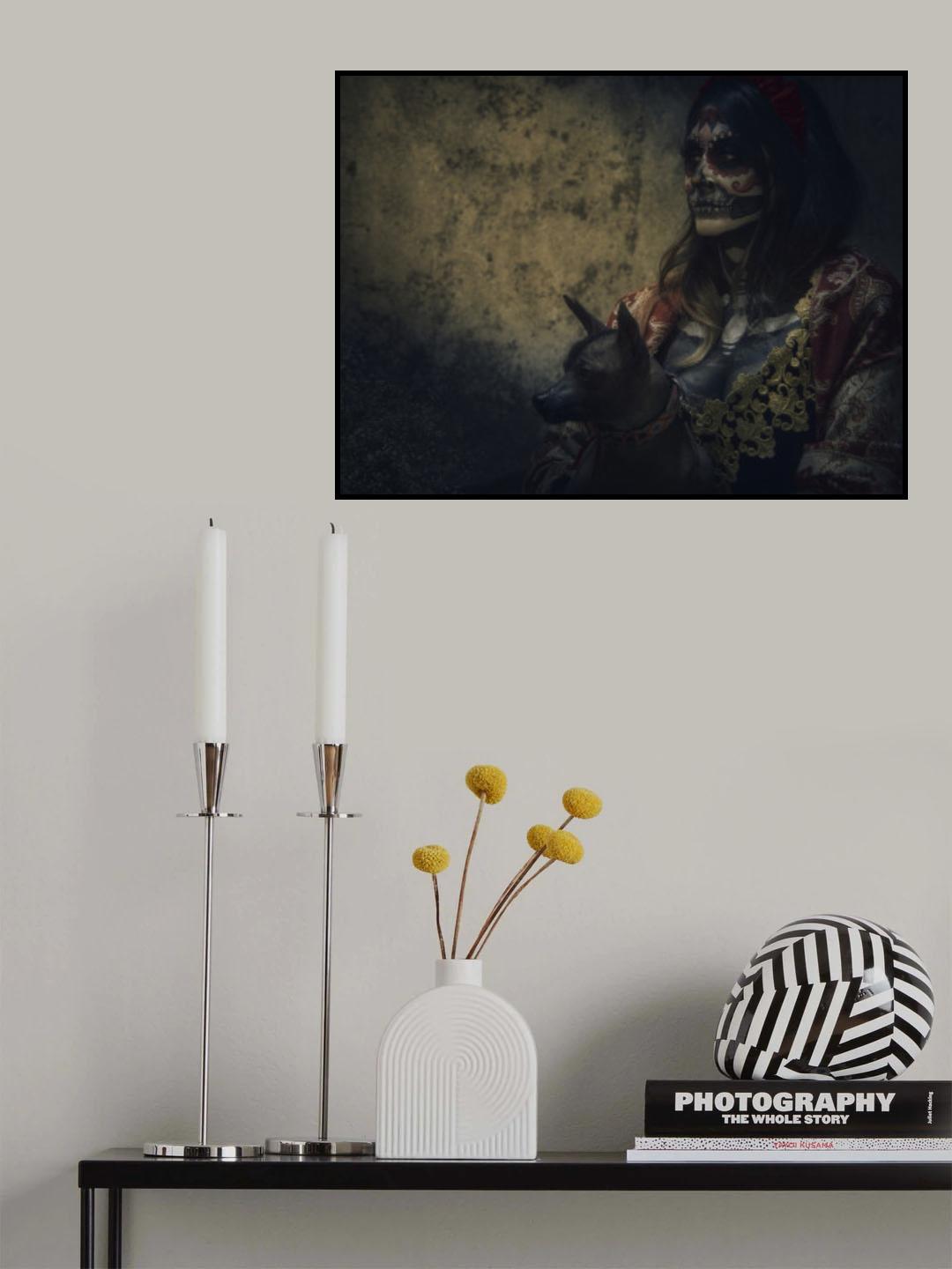 Catrina and the sacred dog Poster och Canvastavla