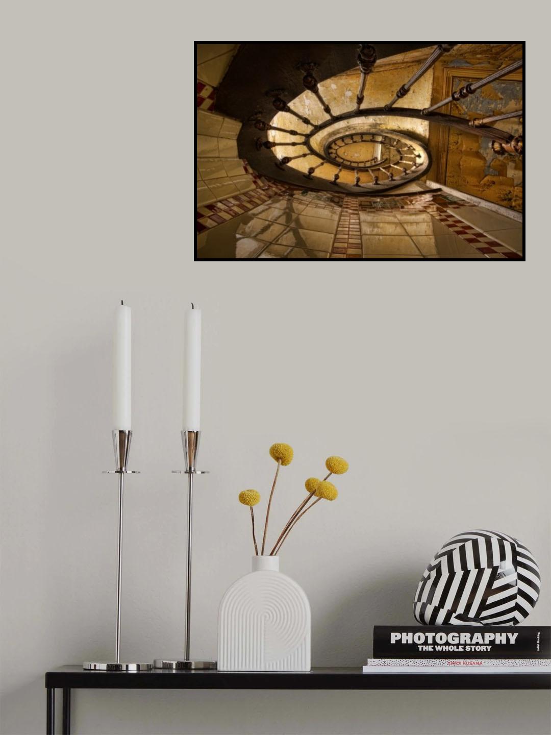 Heinen d'escalier Poster och Canvastavla
