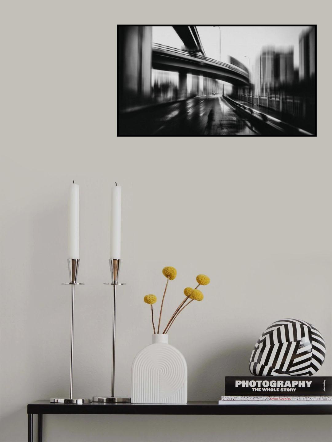 Rainy day Poster och Canvastavla