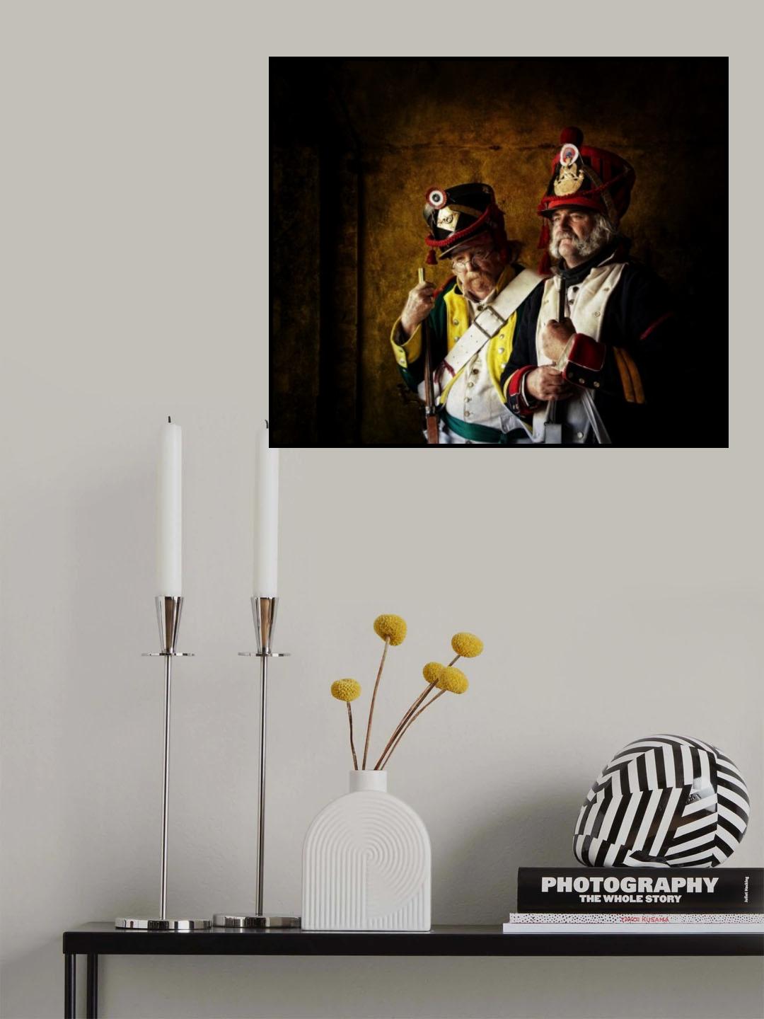 Military Men Poster och Canvastavla