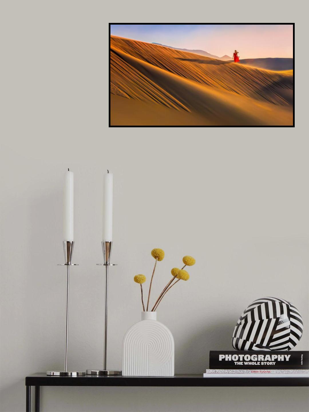 Desert Morning Poster och Canvastavla