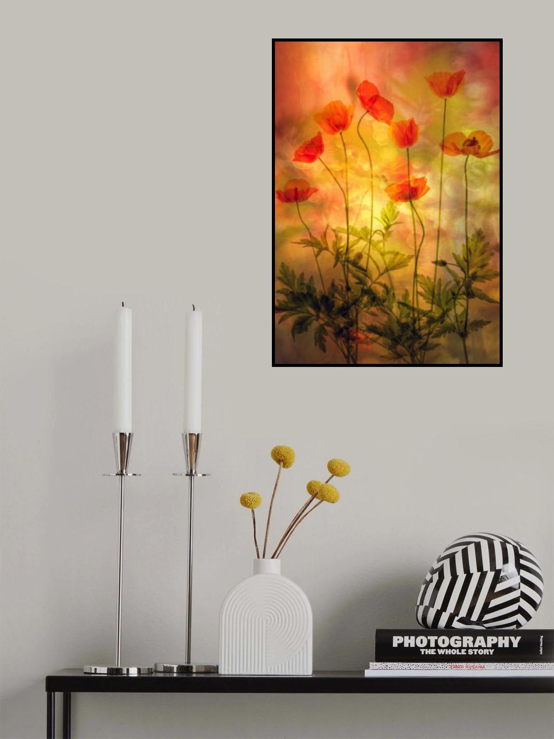 Fire Poster och Canvastavla