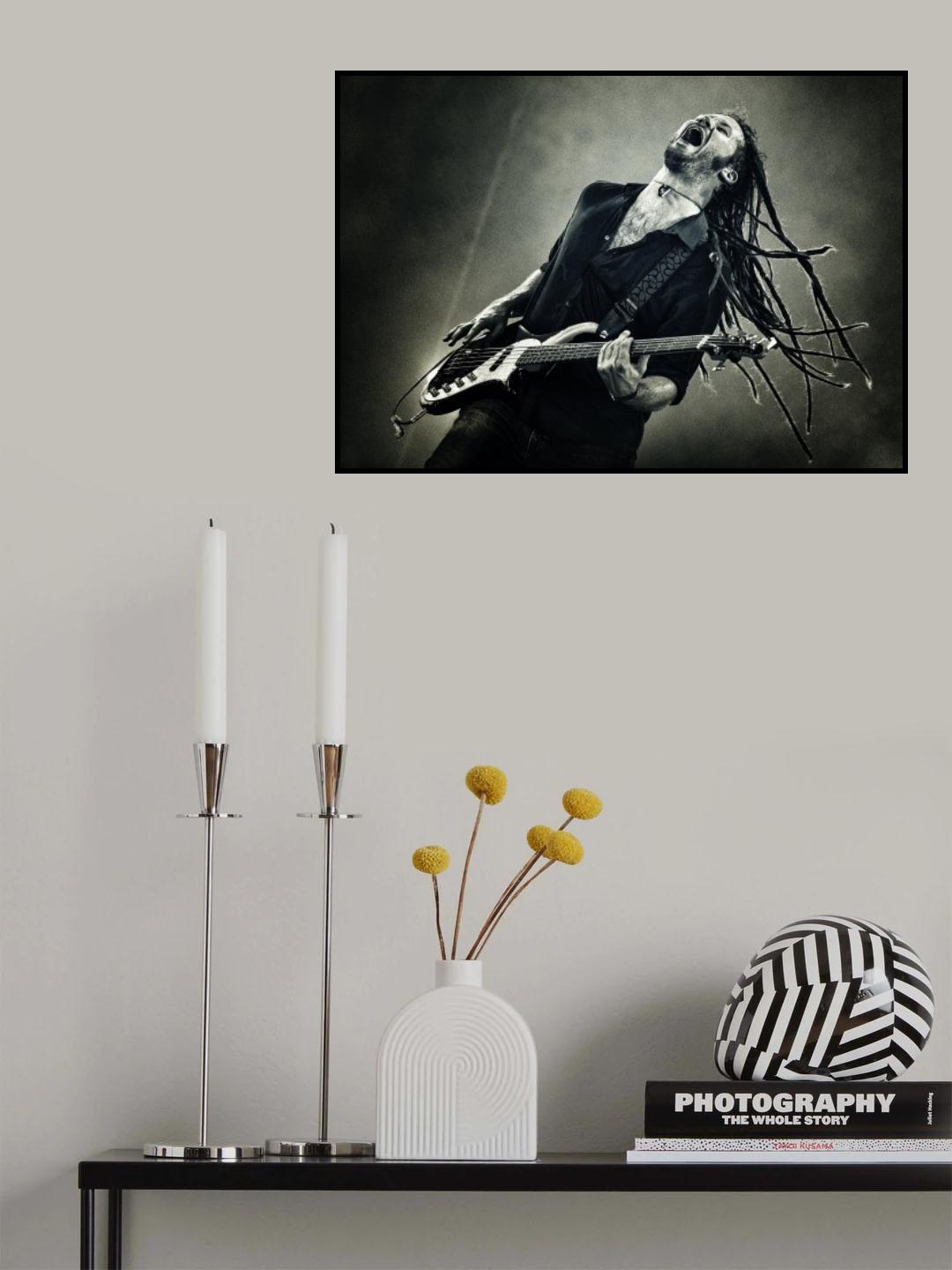 Slinging dreadlocks Poster och Canvastavla