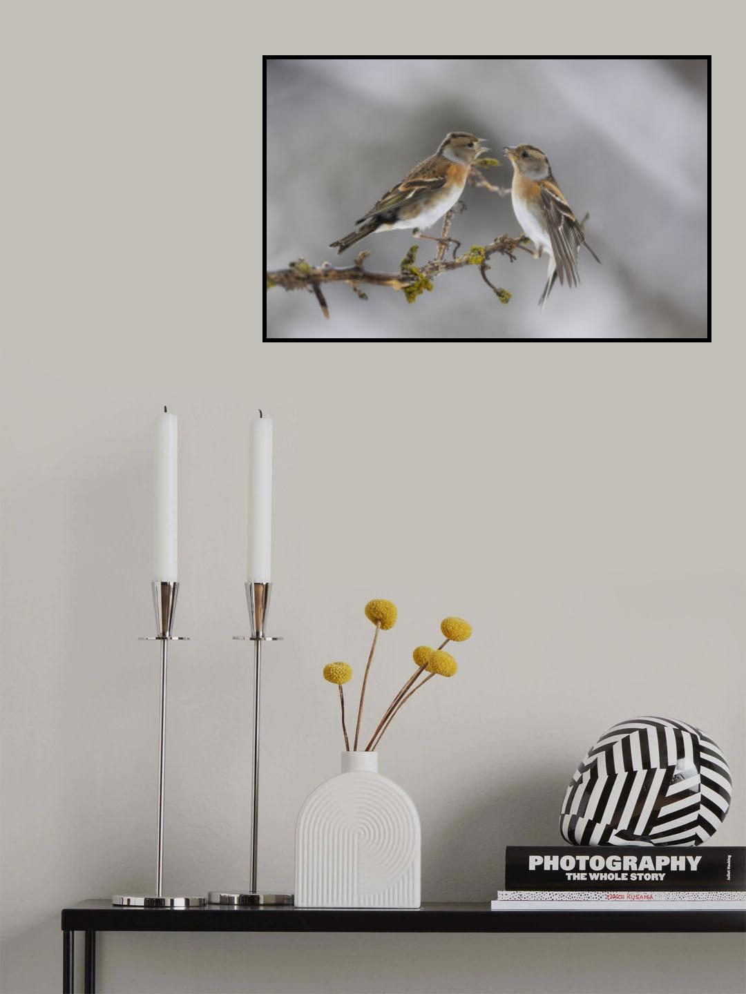 il Bacio Poster och Canvastavla