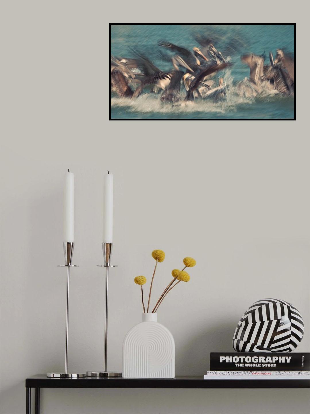 Frenzy feeding Poster och Canvastavla