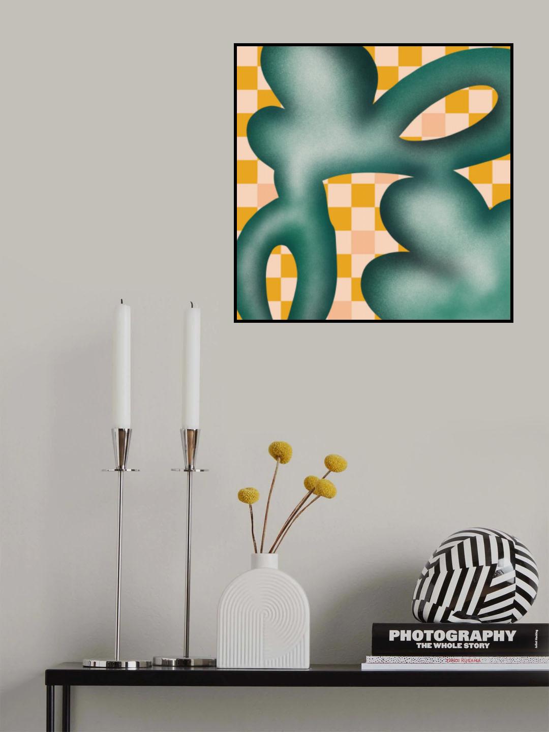 Abstract liquid 10 Poster och Canvastavla