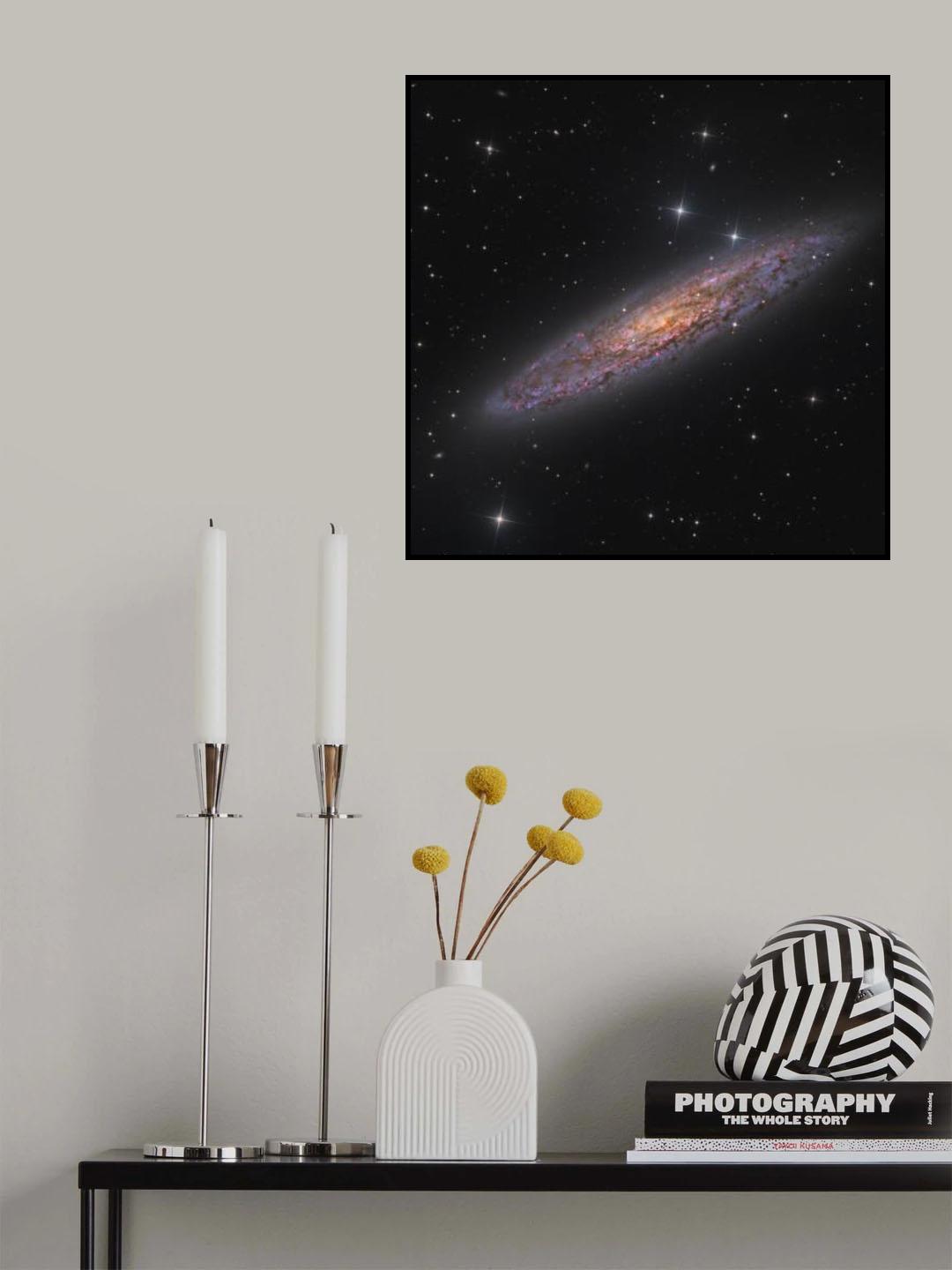 The Silver Coin Galaxy Poster och Canvastavla