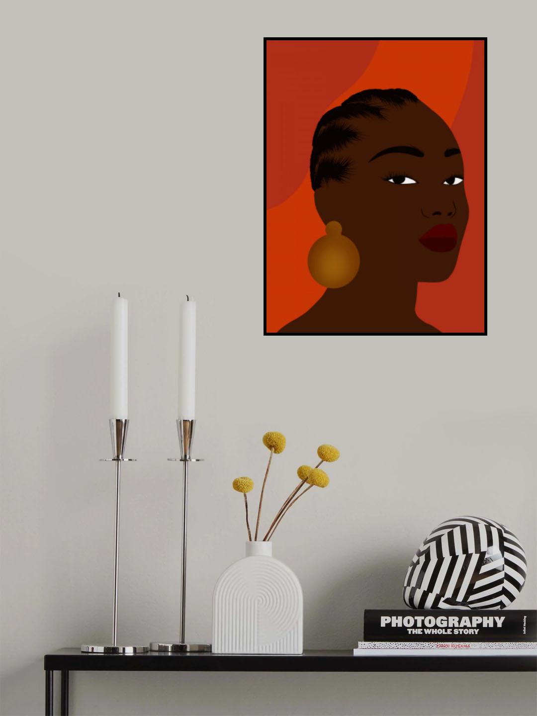 Cornrows Poster och Canvastavla