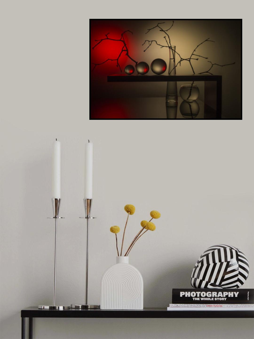 From the series "Experiments with glass" Poster och Canvastavla