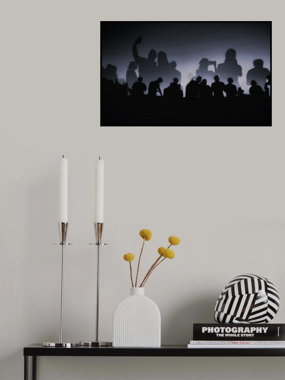 Watching Sunset Poster och Canvastavla