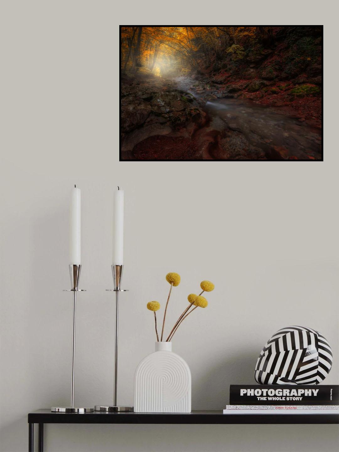 The Season of the Fall Poster och Canvastavla