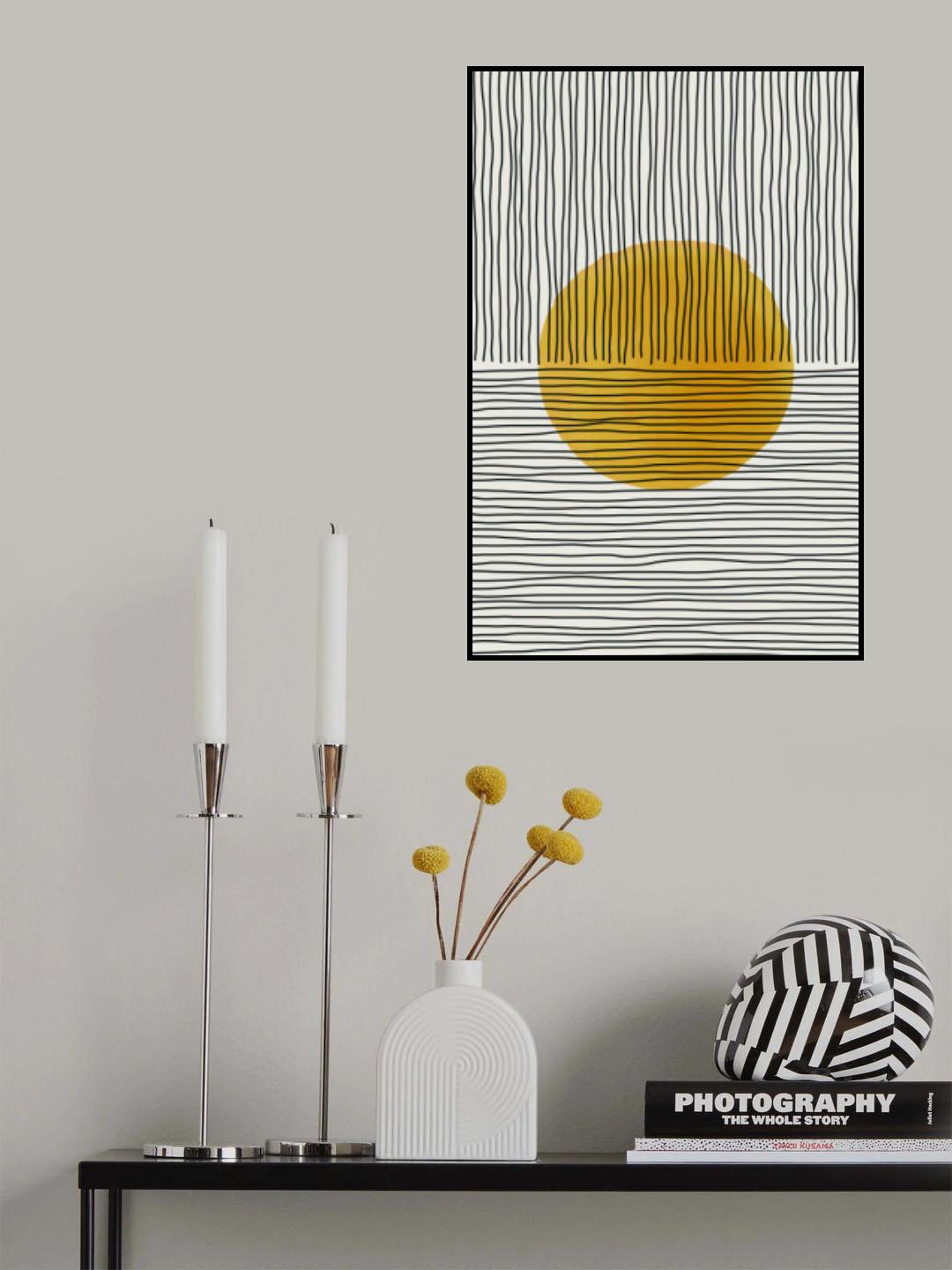 Boho Suns Series #3 Poster och Canvastavla