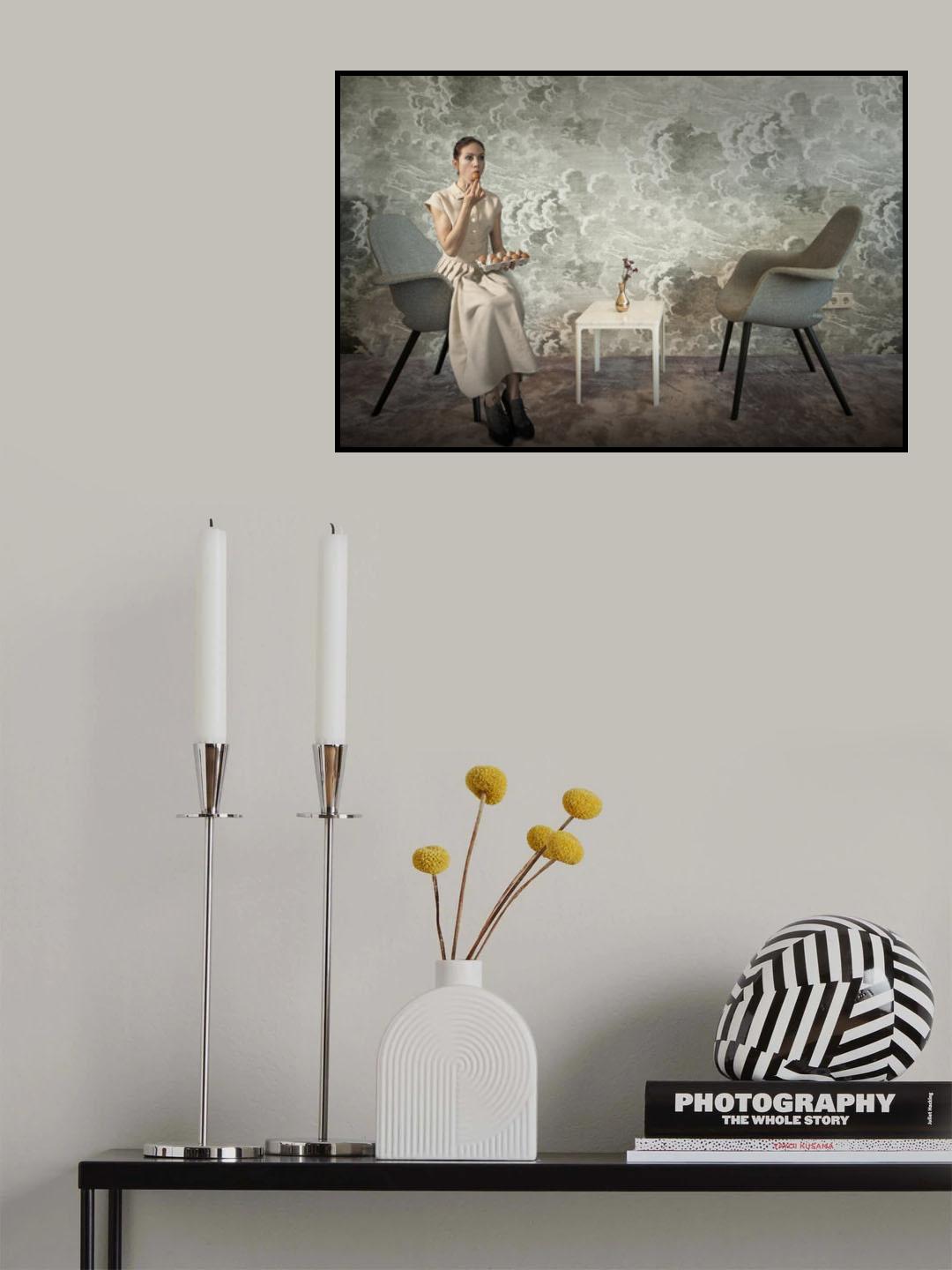 The hungry eggeater Poster och Canvastavla