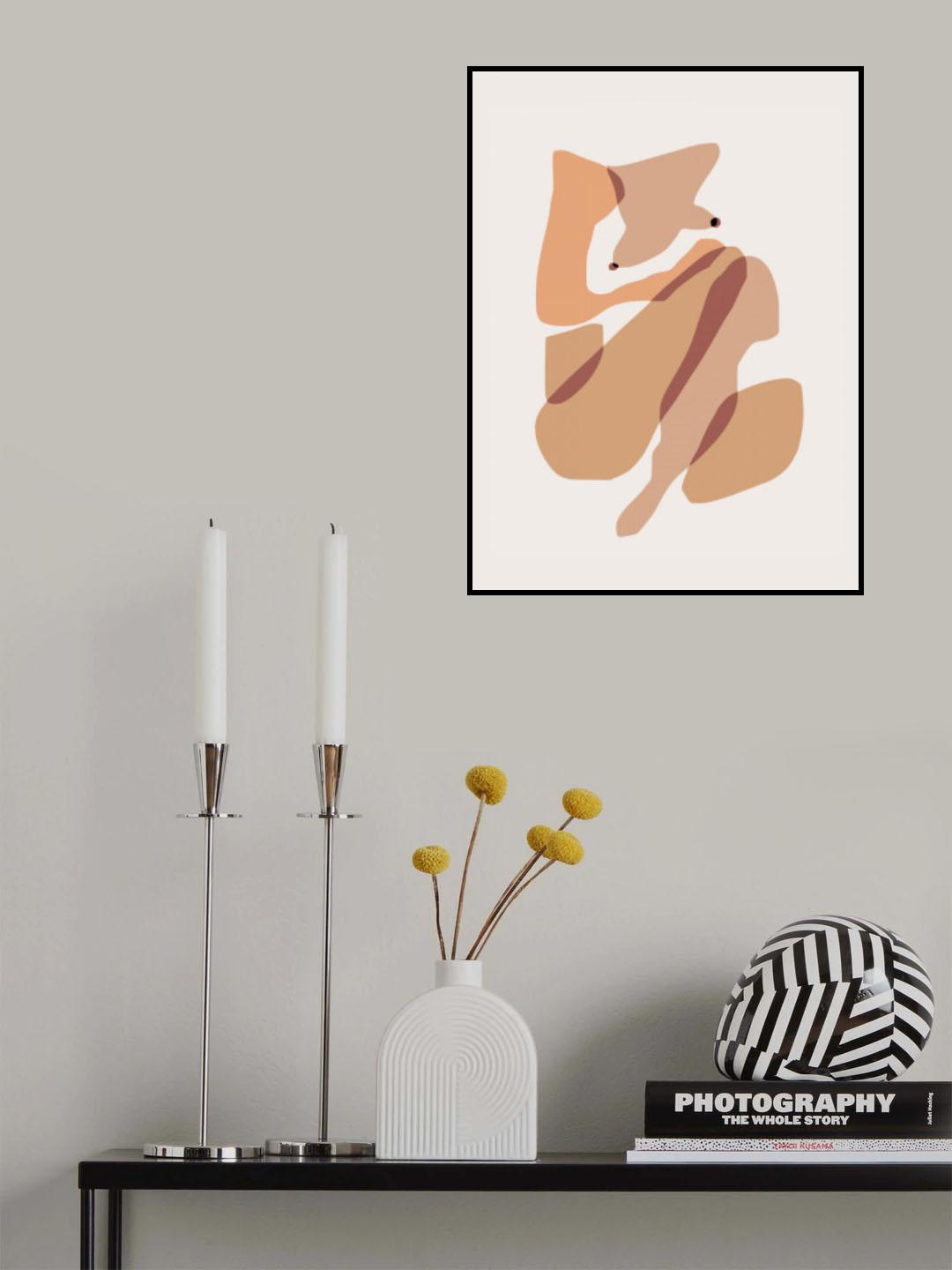 Mosaic Torso Poster och Canvastavla