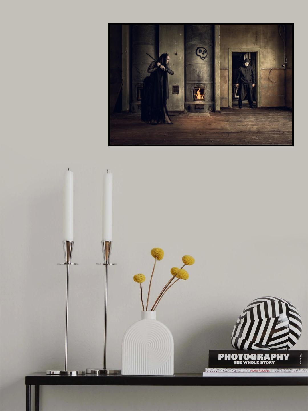 Stranger in the Doorway Poster och Canvastavla