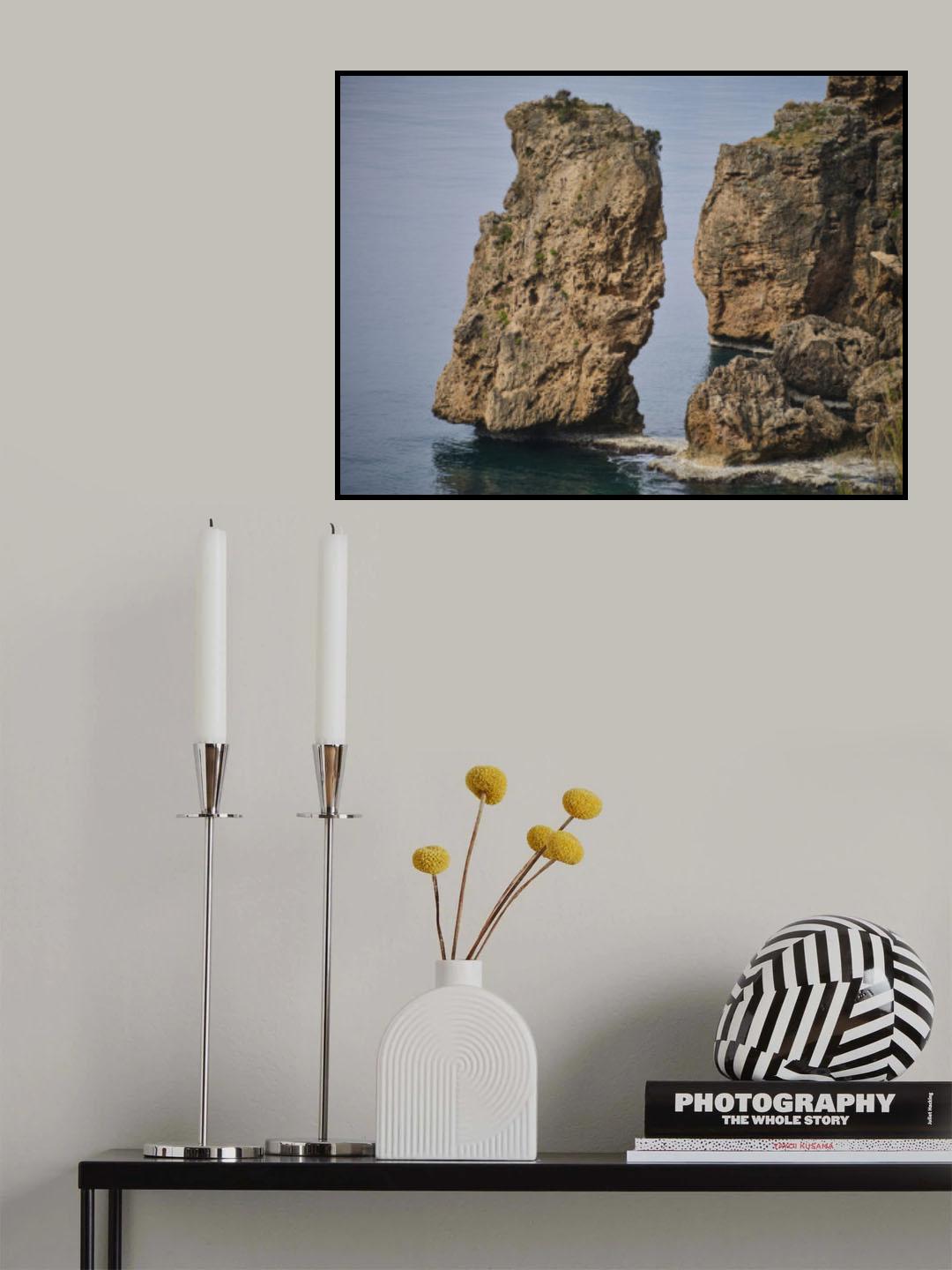 seascape and rocks Poster och Canvastavla