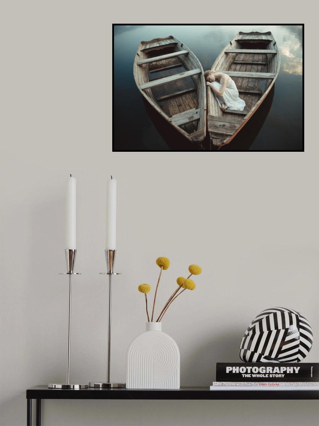 Boats Poster och Canvastavla