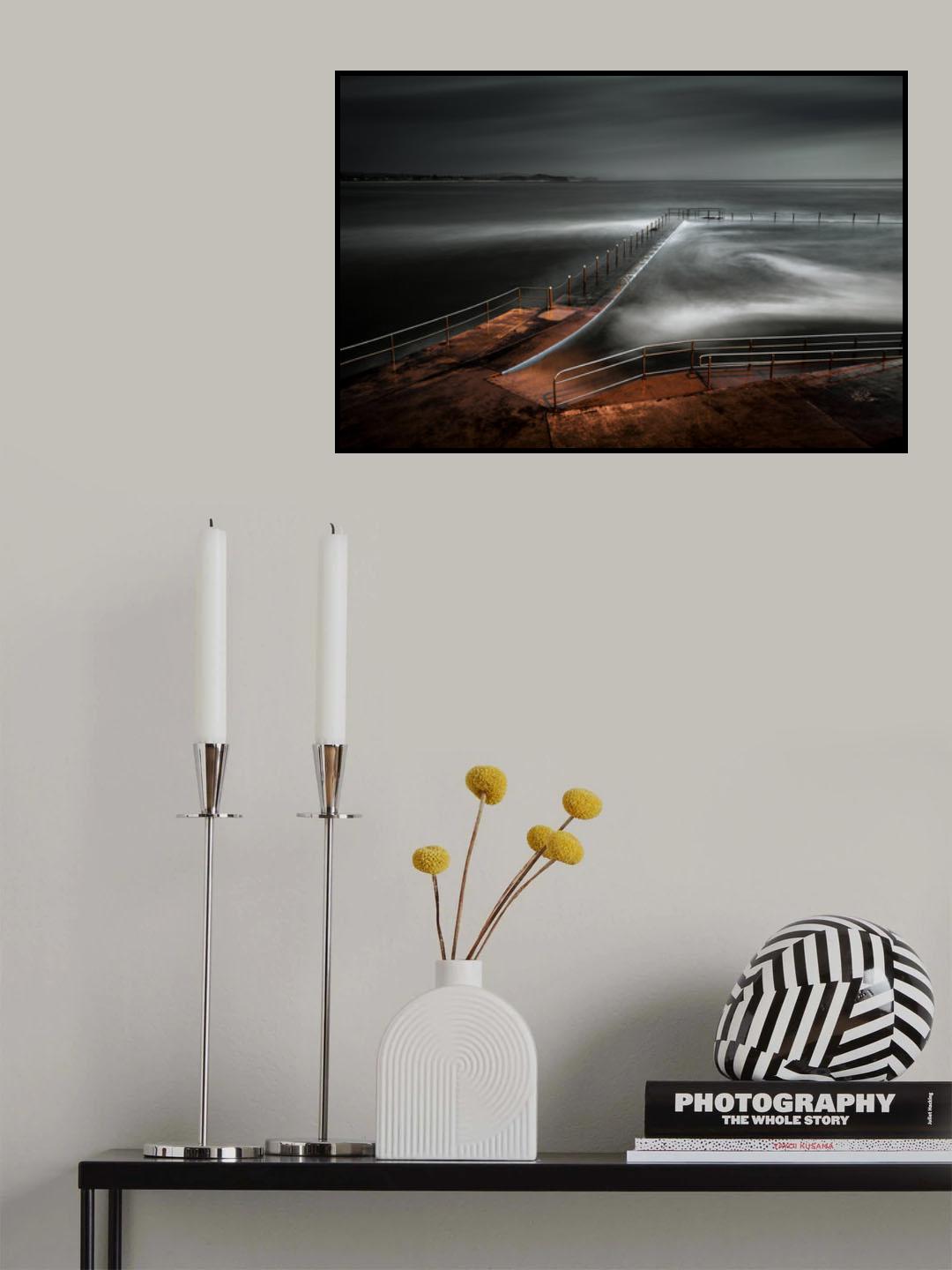 Collaroy Ocean Pool Poster och Canvastavla