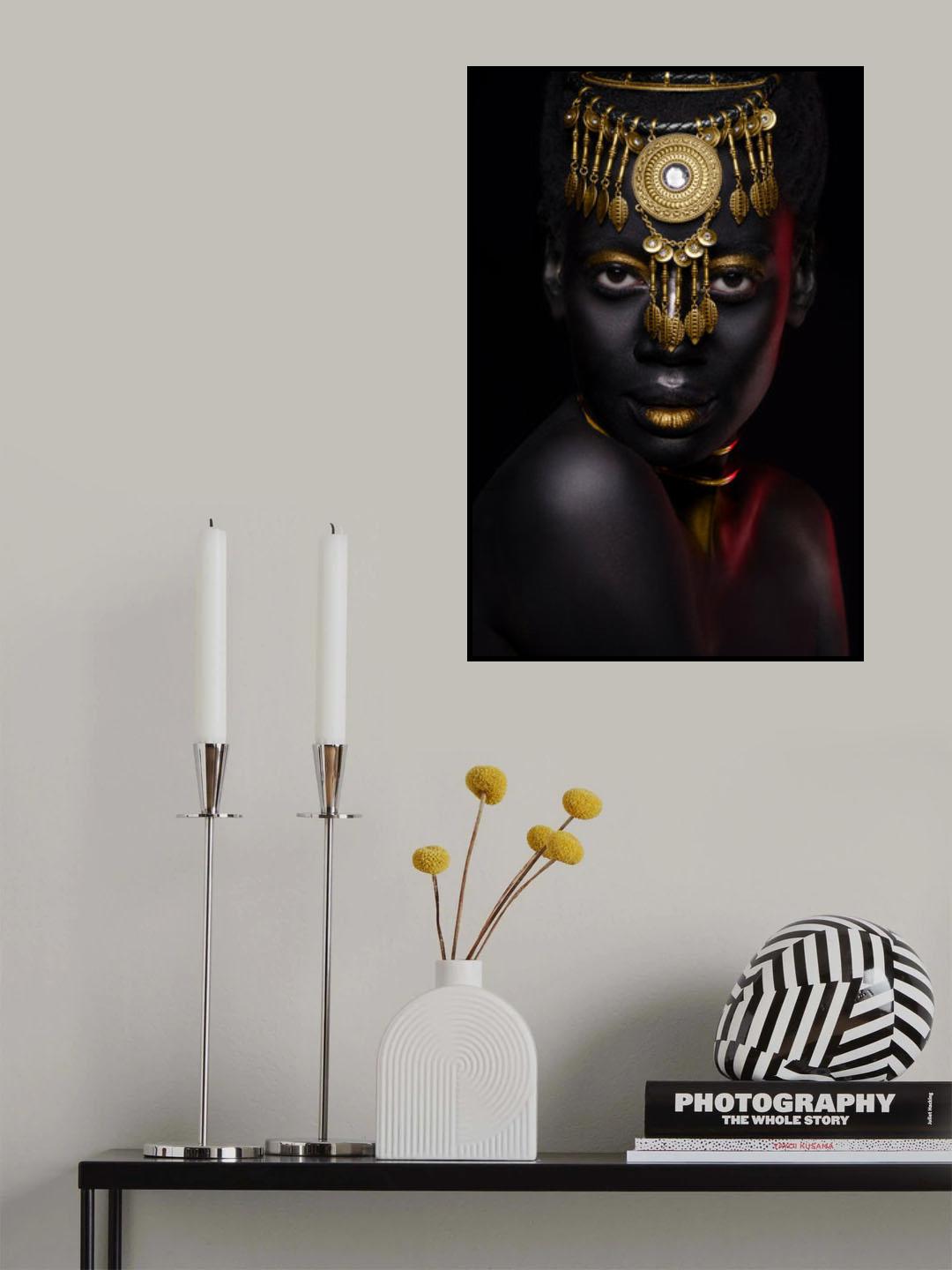 GOLDEN Poster och Canvastavla