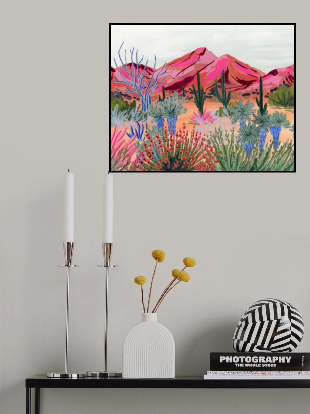 Bright Desert Poster och Canvastavla