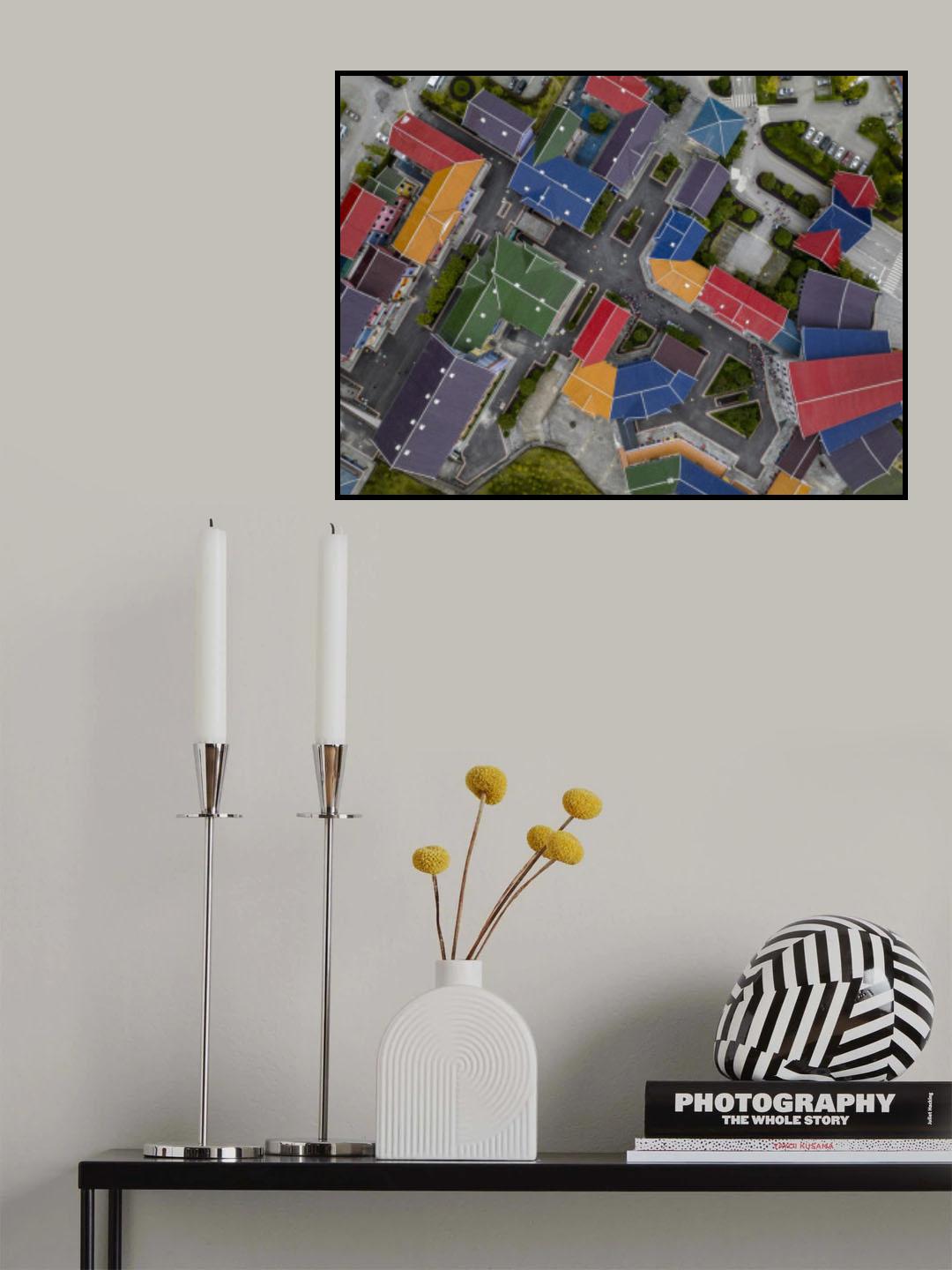 Roofing Poster och Canvastavla