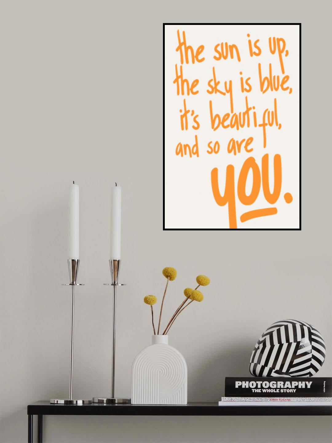 You Are Beautiful (vers.2) Poster och Canvastavla