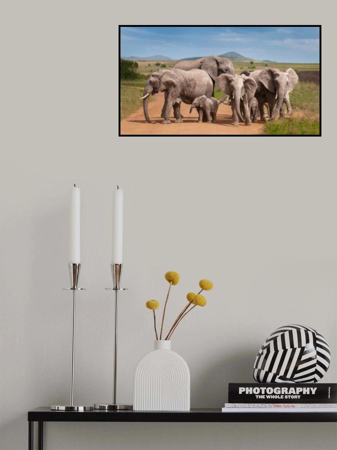 Close-knit family Poster och Canvastavla